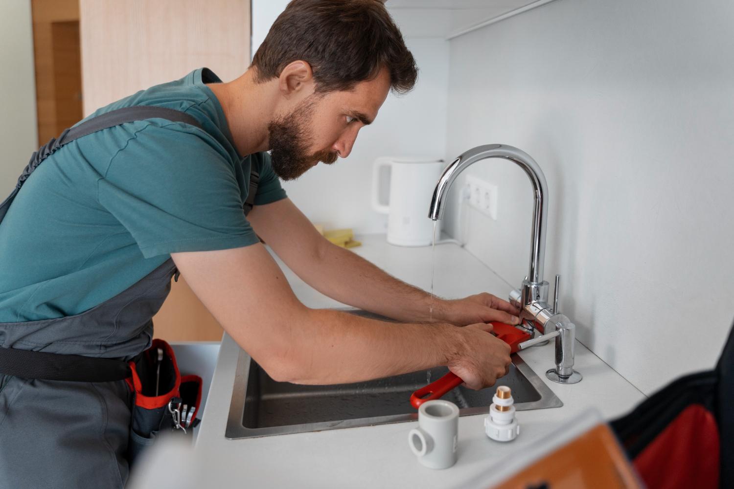 Professional plumbing repair